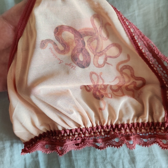 Uye Surana Copperhead Snake High Neck Bralette, L/XL - Picture 9 of 10